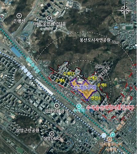 수색6구역 위치도[서울시 제공. 재판매 및 DB 금지]