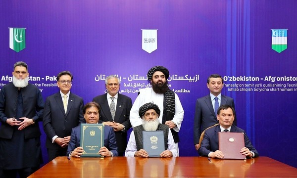 아프간·우즈베크·파키스탄, 아프간횡단철도 타당성조사 합의