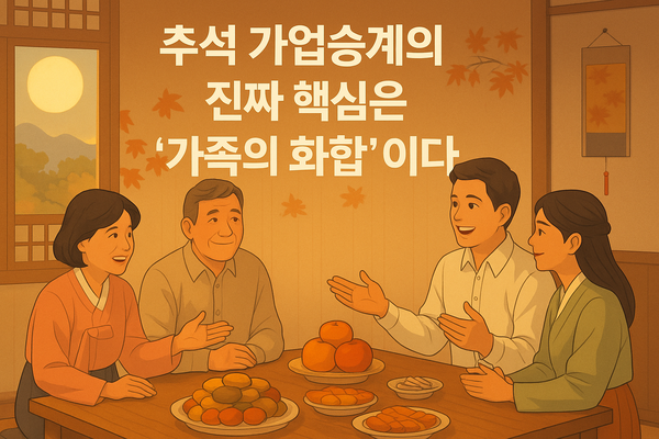 [가족 화합이 승계의 시작]