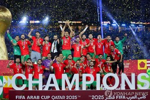 '아프리카 신흥 강호' <b>모로코</b>, 요르단 꺾고 FIFA <b>아랍컵 우승</b>
